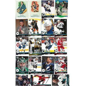 Lot of Sports Cards (450). Hockey, Baseball, NFL, WWE. Perfect for collectors!